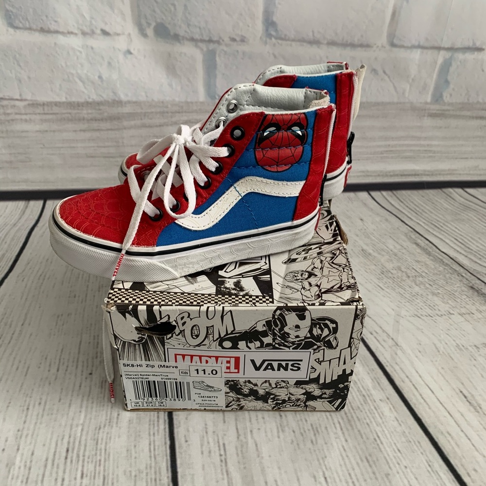 Marvel vans Spider-Man